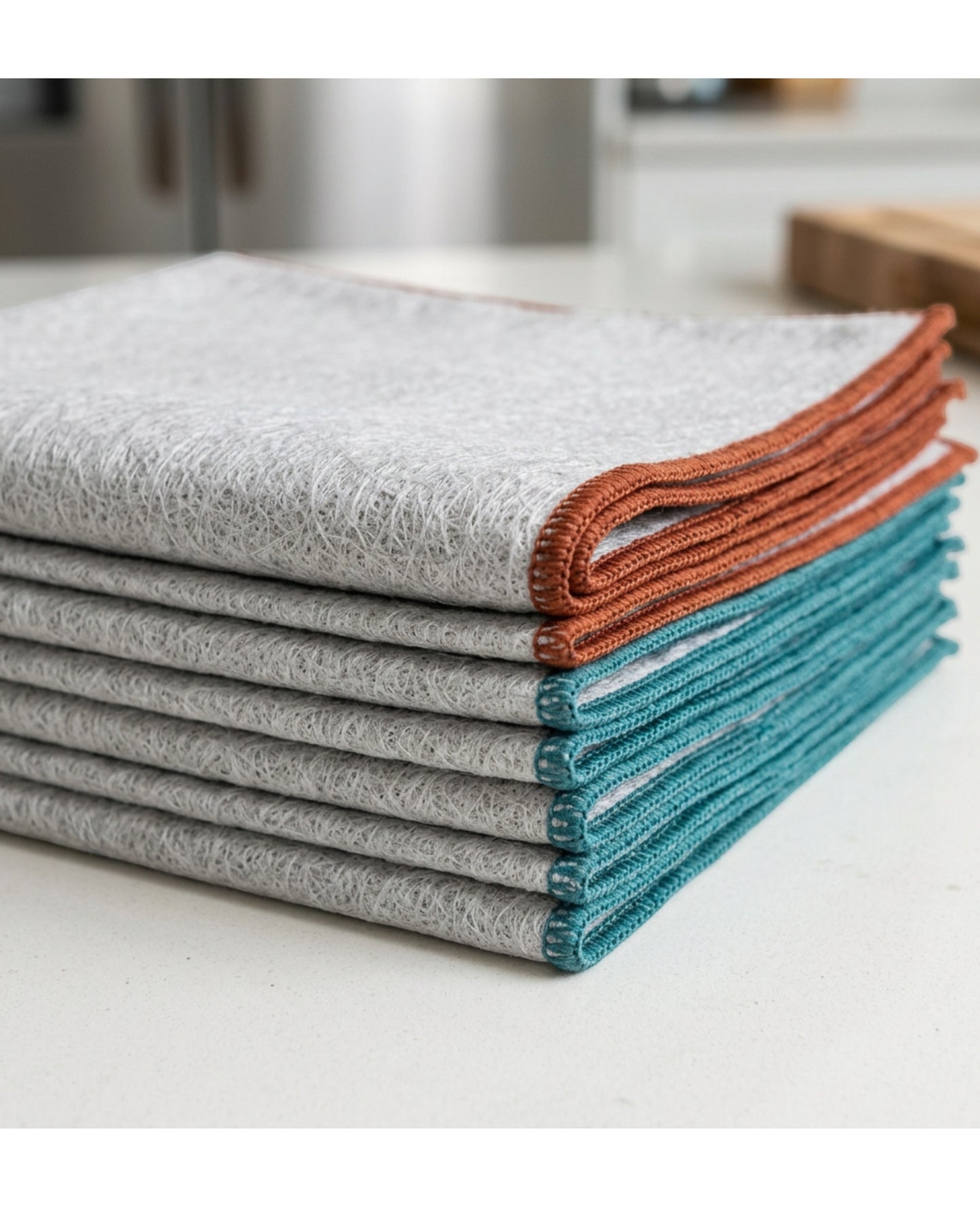Clovn Bamboo Viscose Cleaning Cloths 25 x 25 cm Ten Pack - Detail view